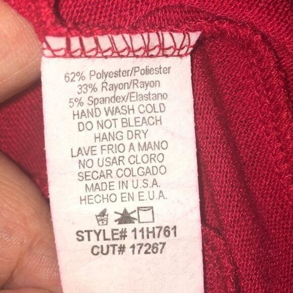 Double Zero Crossover Sweater Size Small - Picture 4 of 4